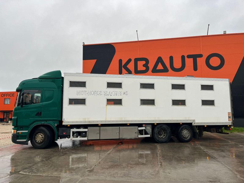 شاحنة نقل المواشي Scania G 480 6x2*4 BOX L=9212 mm / COOLANT LEAKAGE ON 3 RD CYLINDER: صورة 9