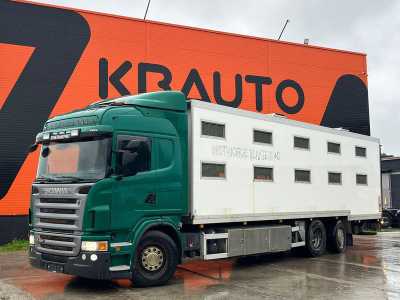 Scania G 480 6x2*4 BOX L=9212 mm / COOLANT LEAKAGE ON 3 RD CYLINDER - شاحنة نقل المواشي: صورة 1 Scania G 480 6x2*4 BOX L=9212 mm / COOLANT LEAKAGE ON 3 RD CYLINDER - شاحنة نقل المواشي: صورة 1