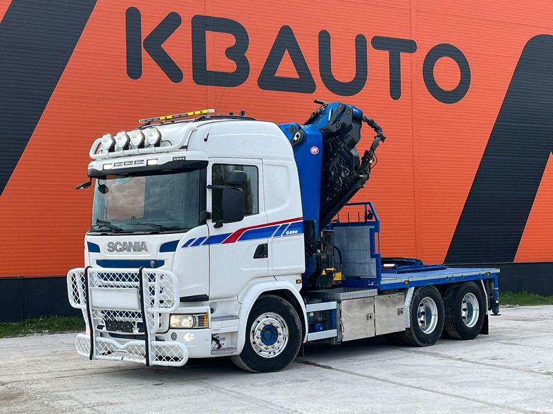 Scania G 490 6x2 HMF 5020 K6 + JIB / RETARDER - وحدة جر: صورة 2 Scania G 490 6x2 HMF 5020 K6 + JIB / RETARDER - وحدة جر: صورة 2