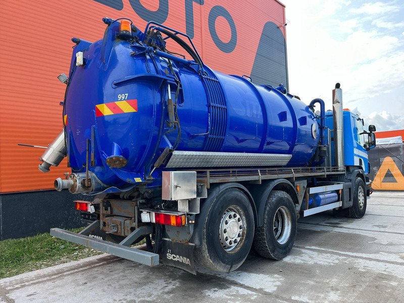 Scania P 420 6x2*4 ADR TANK INTERCONSULT 14230 l / VACUUM Pagani MEC 8000 year 2017 - شاحنة الشفط: صورة 5 Scania P 420 6x2*4 ADR TANK INTERCONSULT 14230 l / VACUUM Pagani MEC 8000 year 2017 - شاحنة الشفط: صورة 5