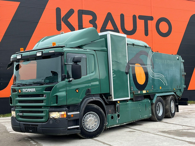 Scania P 420 6x2*4 DISAB EN VAC 12,5 m3 - شاحنة الشفط: صورة 1 Scania P 420 6x2*4 DISAB EN VAC 12,5 m3 - شاحنة الشفط: صورة 1