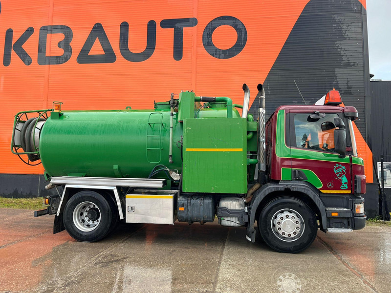 Scania P 94 4x2 TANK 9000 I + 1200 l / VACUUM Jurop PR150 / PRESSURE Pratissoli 150 bar / 102 l/min - شاحنة الشفط: صورة 5 Scania P 94 4x2 TANK 9000 I + 1200 l / VACUUM Jurop PR150 / PRESSURE Pratissoli 150 bar / 102 l/min - شاحنة الشفط: صورة 5