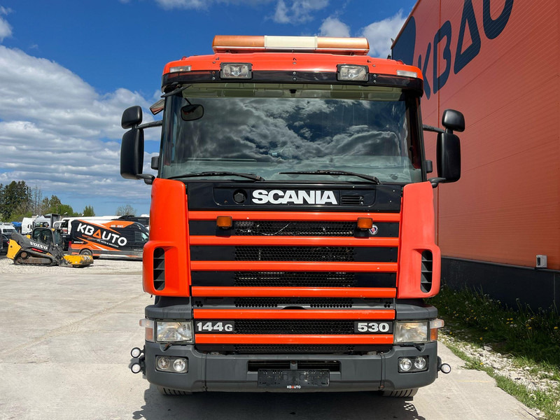 Scania R 144 8x2/4 HIAB 211EP-5 YEAR 2008 / HOOK LIFT L=5400 mm - شاحنة ذات خطاف, شاحنة كرين: صورة 3 Scania R 144 8x2/4 HIAB 211EP-5 YEAR 2008 / HOOK LIFT L=5400 mm - شاحنة ذات خطاف, شاحنة كرين: صورة 3