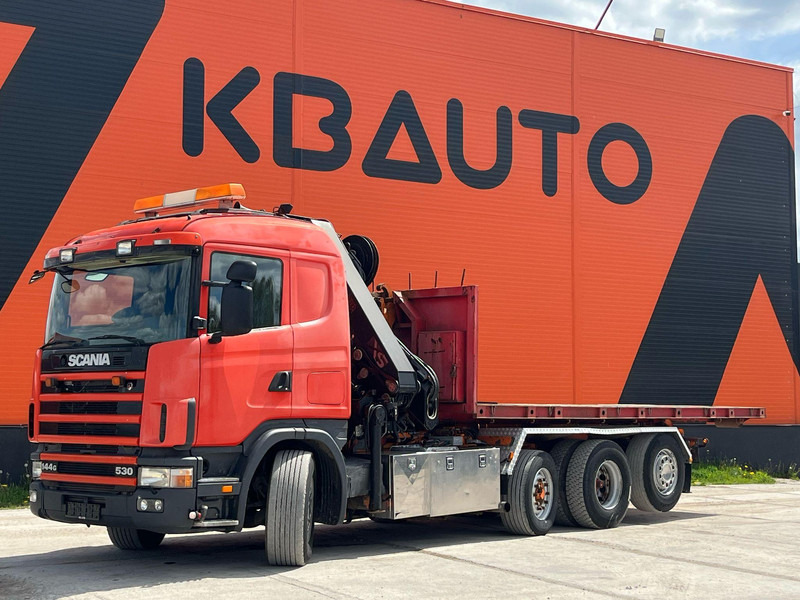 Scania R 144 8x2/4 HIAB 211EP-5 YEAR 2008 / HOOK LIFT L=5400 mm - شاحنة ذات خطاف, شاحنة كرين: صورة 2 Scania R 144 8x2/4 HIAB 211EP-5 YEAR 2008 / HOOK LIFT L=5400 mm - شاحنة ذات خطاف, شاحنة كرين: صورة 2