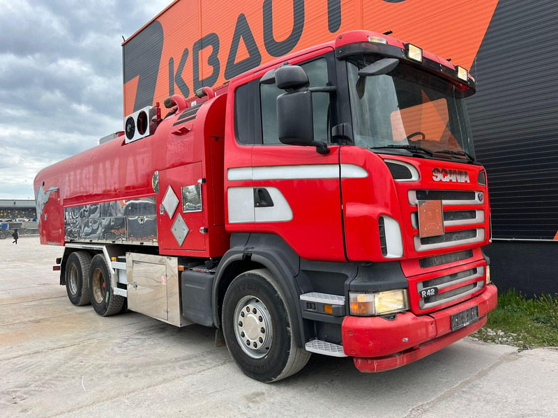Scania R 420 6x2 ADR / FULL STEEL / TANK 9500 l - شاحنة صهريج: صورة 4 Scania R 420 6x2 ADR / FULL STEEL / TANK 9500 l - شاحنة صهريج: صورة 4