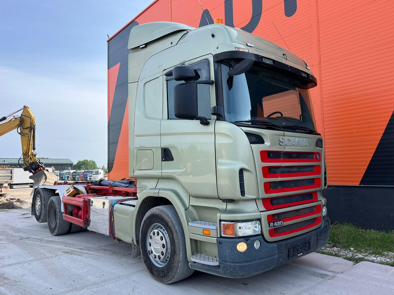 Scania R 420 6x2 PALFINGER T 20 ton / L=5450 mm / RETARDER - شاحنة ذات خطاف: صورة 4 Scania R 420 6x2 PALFINGER T 20 ton / L=5450 mm / RETARDER - شاحنة ذات خطاف: صورة 4