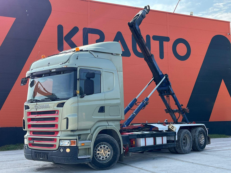 Scania R 420 6x2 PALFINGER T 20 ton / L=5450 mm / RETARDER - شاحنة ذات خطاف: صورة 2 Scania R 420 6x2 PALFINGER T 20 ton / L=5450 mm / RETARDER - شاحنة ذات خطاف: صورة 2