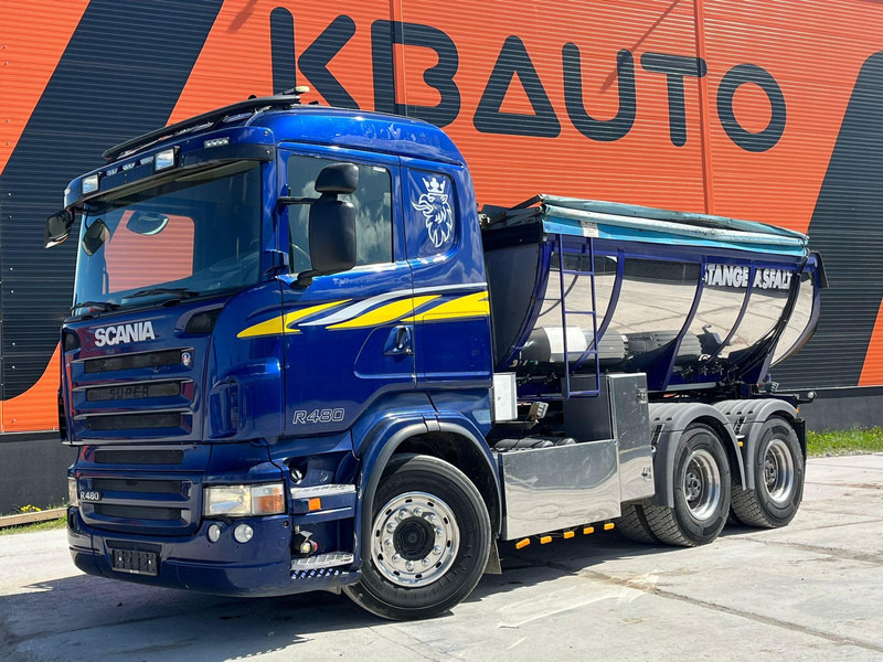 Scania R 480 6x4 RETARDER / FULL STEEL / BIG AXLES / BOX L=4635 mm - شاحنة قلاب: صورة 1 Scania R 480 6x4 RETARDER / FULL STEEL / BIG AXLES / BOX L=4635 mm - شاحنة قلاب: صورة 1