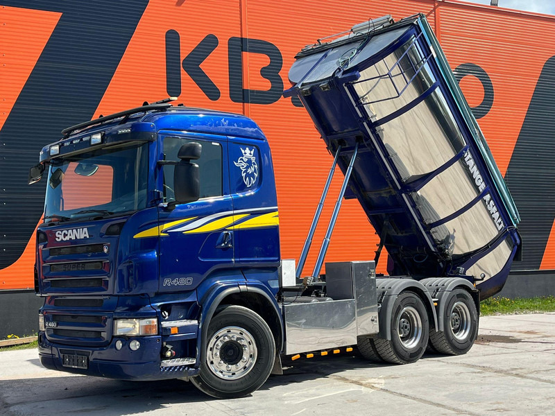 Scania R 480 6x4 RETARDER / FULL STEEL / BIG AXLES / BOX L=4635 mm - شاحنة قلاب: صورة 2 Scania R 480 6x4 RETARDER / FULL STEEL / BIG AXLES / BOX L=4635 mm - شاحنة قلاب: صورة 2