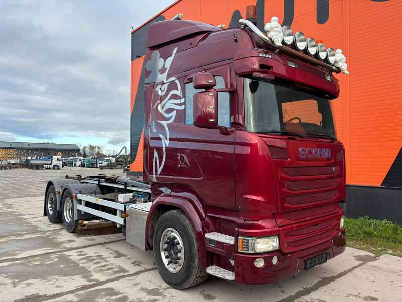 Scania R 490 6x2*4 UNDERBODY SCRAPER / RETARDER / PALIFT L=5400 mm - شاحنة ذات خطاف: صورة 4 Scania R 490 6x2*4 UNDERBODY SCRAPER / RETARDER / PALIFT L=5400 mm - شاحنة ذات خطاف: صورة 4