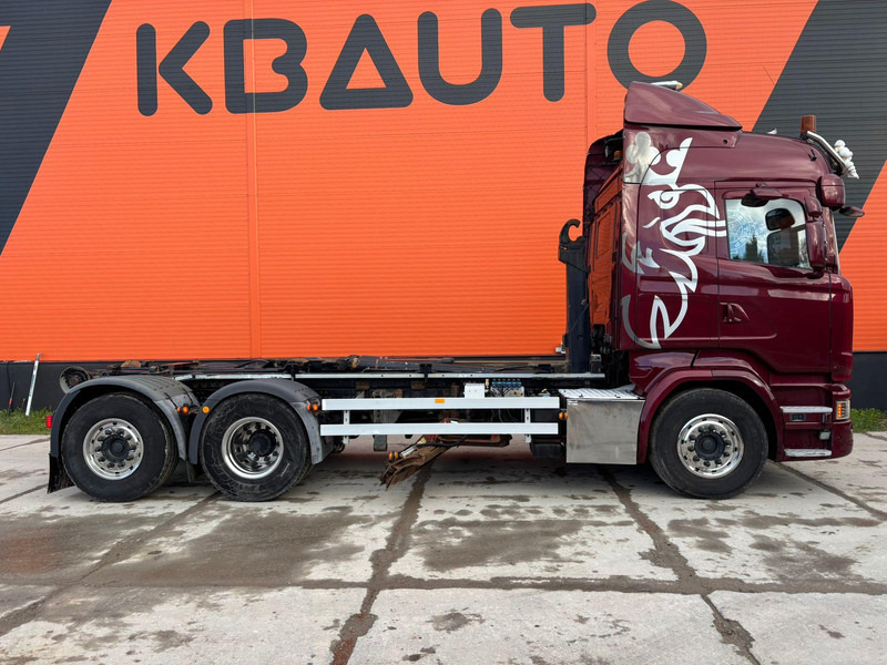 Scania R 490 6x2*4 UNDERBODY SCRAPER / RETARDER / PALIFT L=5400 mm - شاحنة ذات خطاف: صورة 5 Scania R 490 6x2*4 UNDERBODY SCRAPER / RETARDER / PALIFT L=5400 mm - شاحنة ذات خطاف: صورة 5