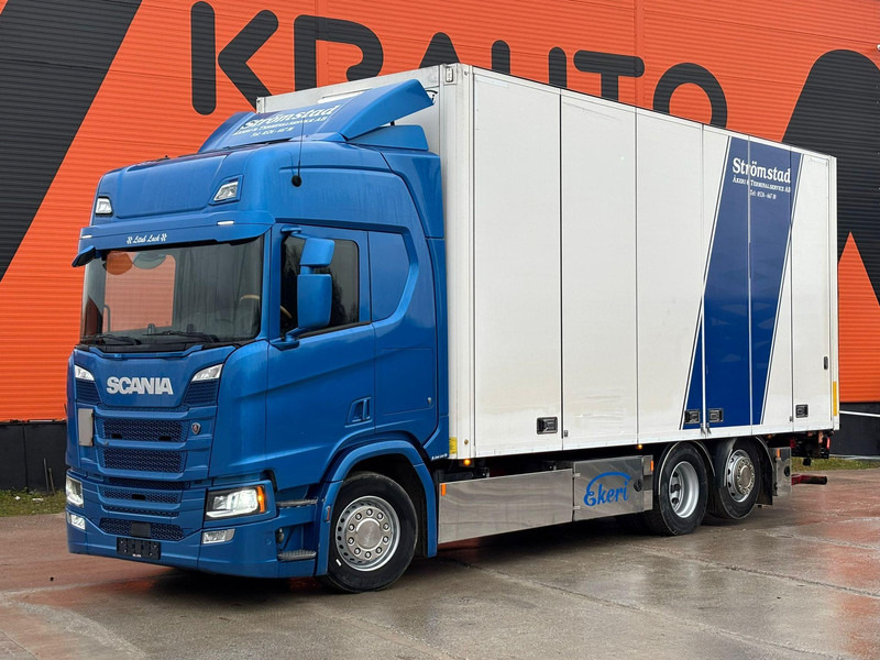 Scania R 500 6x2*4 RETARDER / BOX L=7384 mm - شاحنة مقفلة: صورة 1 Scania R 500 6x2*4 RETARDER / BOX L=7384 mm - شاحنة مقفلة: صورة 1