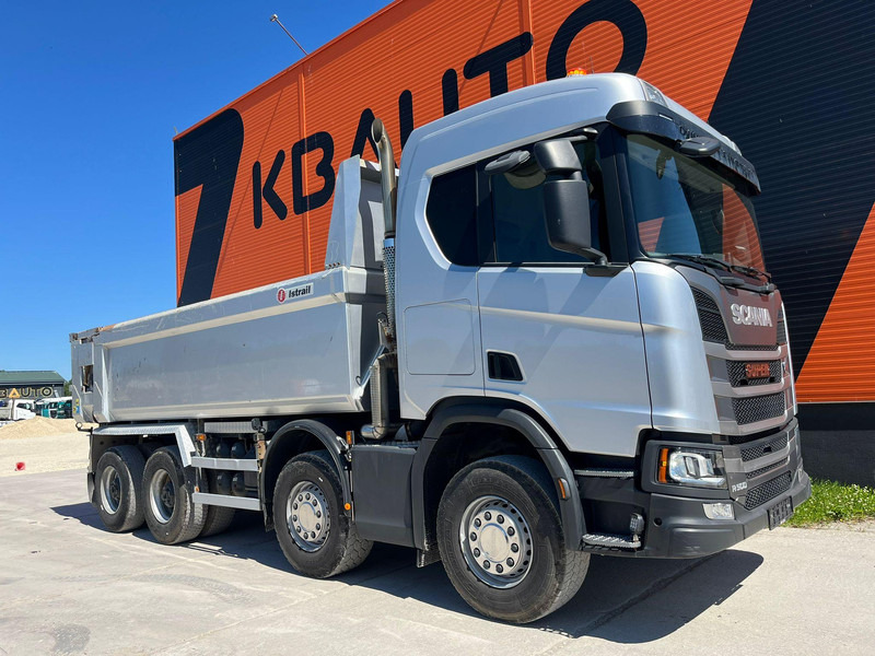 Scania R 500 8x4 RETARDER / FULL STEEL / BOX L=5670 mm - شاحنة قلاب: صورة 4 Scania R 500 8x4 RETARDER / FULL STEEL / BOX L=5670 mm - شاحنة قلاب: صورة 4