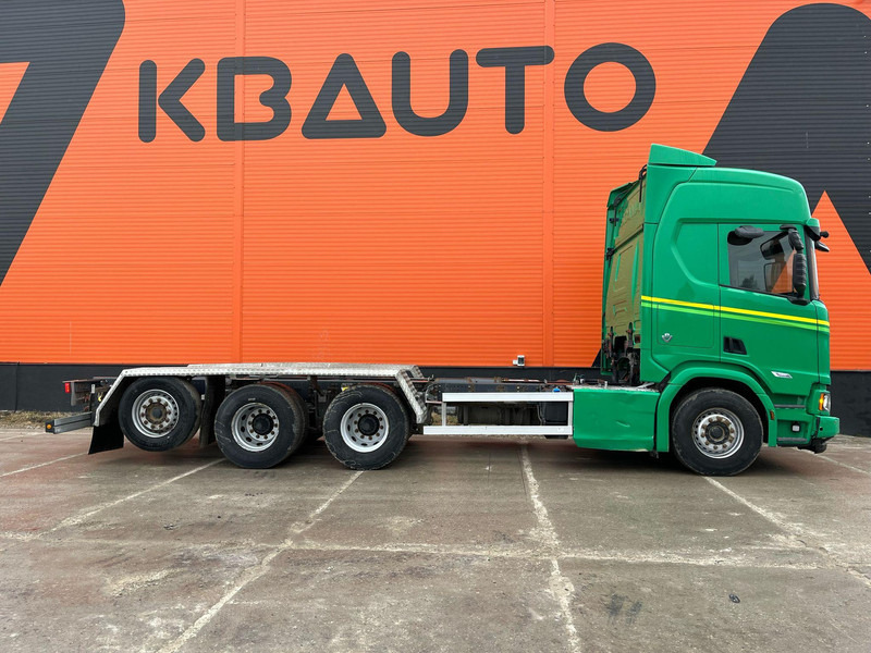Scania R 580 8x4*4 9 TON FRONT AXLE / PTO / RETARDER - شاحنة هيكل كابينة: صورة 4 Scania R 580 8x4*4 9 TON FRONT AXLE / PTO / RETARDER - شاحنة هيكل كابينة: صورة 4