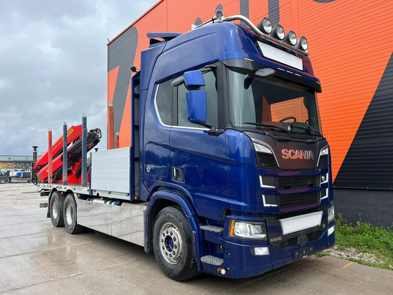 Scania R 650 6x4 PK24001 / PLATFORM L=6800 mm - شاحنات مسطحة, شاحنة كرين: صورة 4 Scania R 650 6x4 PK24001 / PLATFORM L=6800 mm - شاحنات مسطحة, شاحنة كرين: صورة 4
