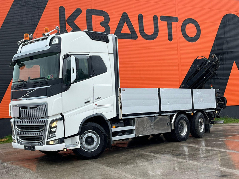 Volvo FH 16 600 6x2*4 HIAB 166E-5 HIPRO / PLATFORM L=6309 mm - شاحنات مسطحة, شاحنة كرين: صورة 2 Volvo FH 16 600 6x2*4 HIAB 166E-5 HIPRO / PLATFORM L=6309 mm - شاحنات مسطحة, شاحنة كرين: صورة 2