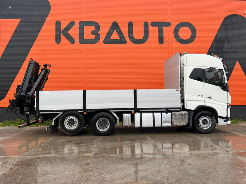 Volvo FH 16 600 6x2*4 HIAB 166E-5 HIPRO / PLATFORM L=6309 mm - شاحنات مسطحة, شاحنة كرين: صورة 5 Volvo FH 16 600 6x2*4 HIAB 166E-5 HIPRO / PLATFORM L=6309 mm - شاحنات مسطحة, شاحنة كرين: صورة 5
