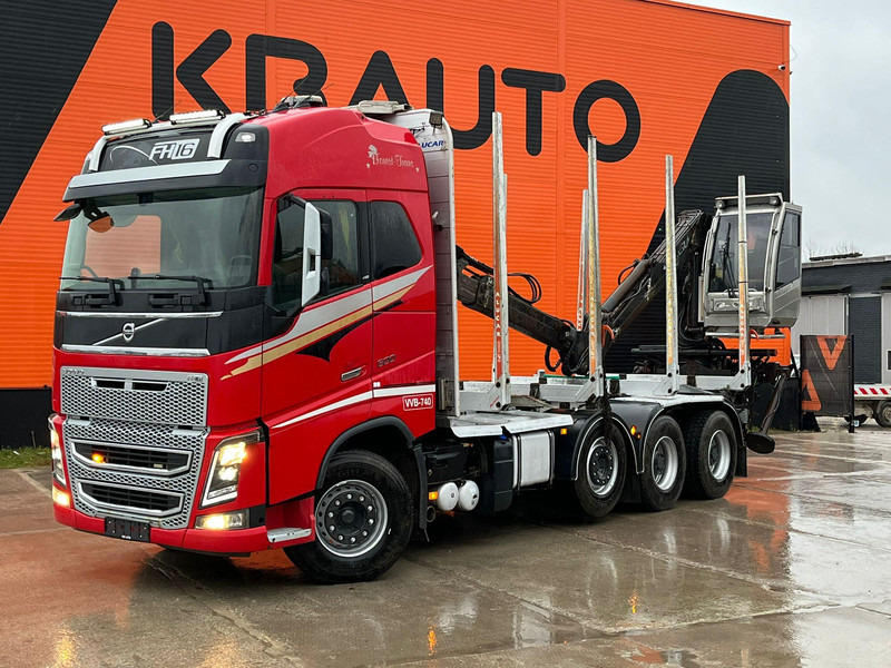 Volvo FH 16 600 8x4/4 FRESH TÜV - شاحنة قطع الأشجار, شاحنة كرين: صورة 2 Volvo FH 16 600 8x4/4 FRESH TÜV - شاحنة قطع الأشجار, شاحنة كرين: صورة 2