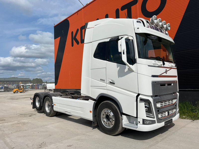 Volvo FH 16 650 6x2 9 TON FRONT AXLE / RETARDER / CHASSIS L=6100 mm - شاحنة هيكل كابينة: صورة 4 Volvo FH 16 650 6x2 9 TON FRONT AXLE / RETARDER / CHASSIS L=6100 mm - شاحنة هيكل كابينة: صورة 4