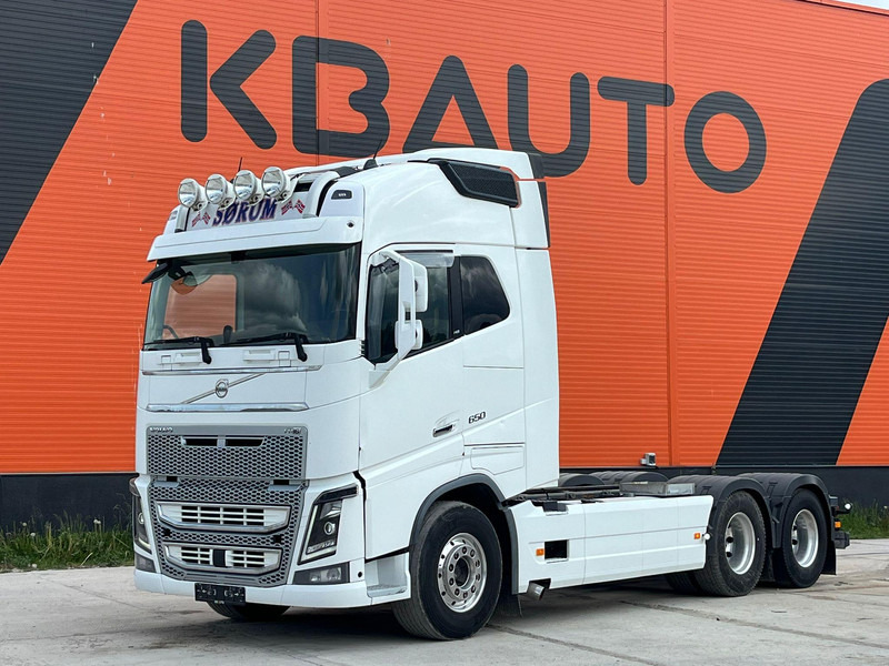 Volvo FH 16 650 6x2 9 TON FRONT AXLE / RETARDER / CHASSIS L=6100 mm - شاحنة هيكل كابينة: صورة 1 Volvo FH 16 650 6x2 9 TON FRONT AXLE / RETARDER / CHASSIS L=6100 mm - شاحنة هيكل كابينة: صورة 1