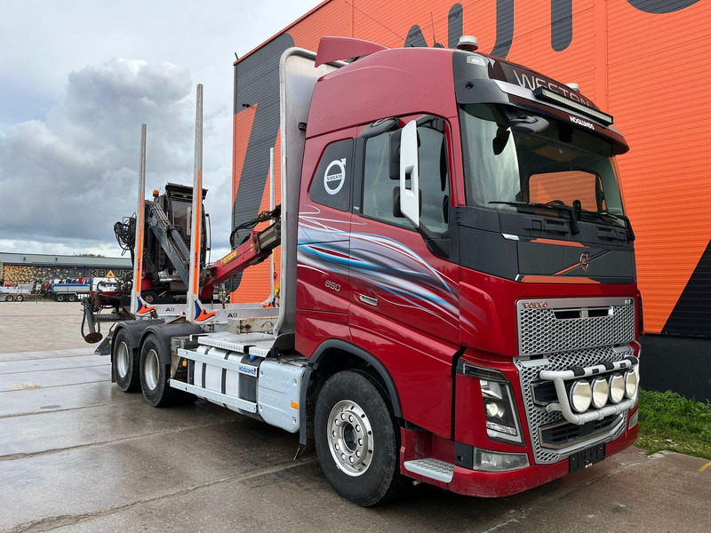 Volvo FH 16 650 6x4 Jonsered J1088ST. 96 - شاحنة قطع الأشجار, شاحنة كرين: صورة 3 Volvo FH 16 650 6x4 Jonsered J1088ST. 96 - شاحنة قطع الأشجار, شاحنة كرين: صورة 3
