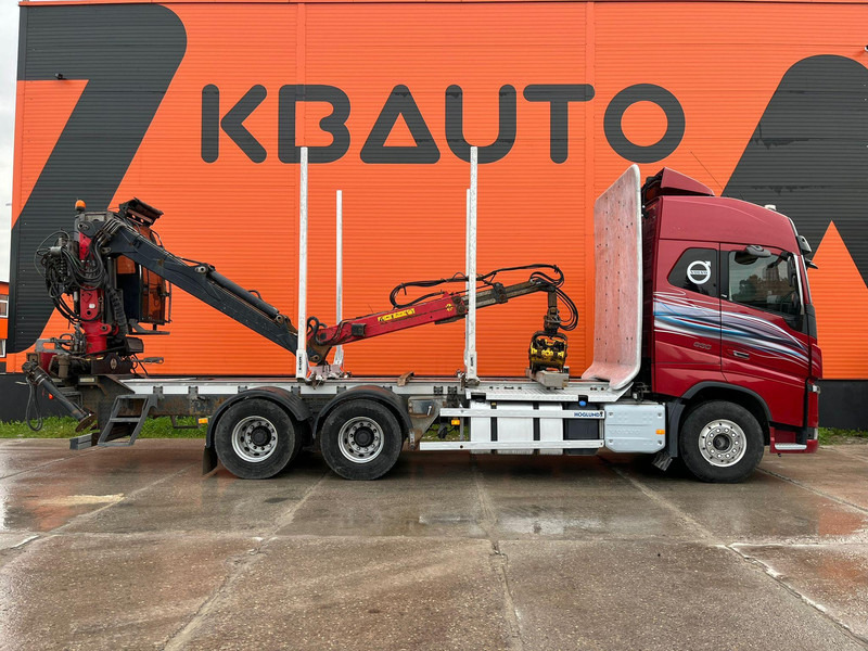 Volvo FH 16 650 6x4 Jonsered J1088ST. 96 - شاحنة قطع الأشجار, شاحنة كرين: صورة 4 Volvo FH 16 650 6x4 Jonsered J1088ST. 96 - شاحنة قطع الأشجار, شاحنة كرين: صورة 4