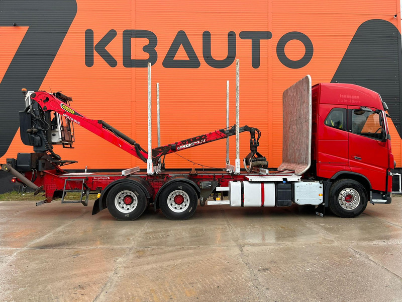 Volvo FH 16 650 6x4 PALFINGER M12L97 - شاحنة قطع الأشجار, شاحنة كرين: صورة 5 Volvo FH 16 650 6x4 PALFINGER M12L97 - شاحنة قطع الأشجار, شاحنة كرين: صورة 5