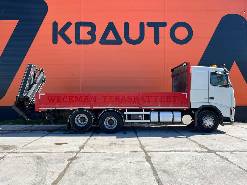 Volvo FH 440 6x2 HIAB 144E-3 / PLATFORM L=7061 mm - شاحنات مسطحة, شاحنة كرين: صورة 5 Volvo FH 440 6x2 HIAB 144E-3 / PLATFORM L=7061 mm - شاحنات مسطحة, شاحنة كرين: صورة 5