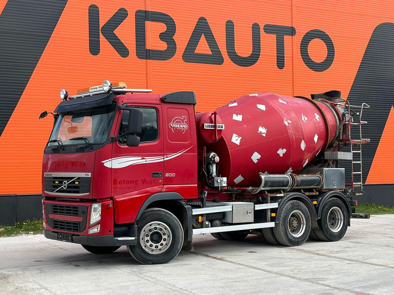 Volvo FH 500 6x2 LIEBHERR 7 m3 / CHUTE 9 m / RETARDER / BIG AXLE - شاحنة خلاطة خرسانة: صورة 1 Volvo FH 500 6x2 LIEBHERR 7 m3 / CHUTE 9 m / RETARDER / BIG AXLE - شاحنة خلاطة خرسانة: صورة 1