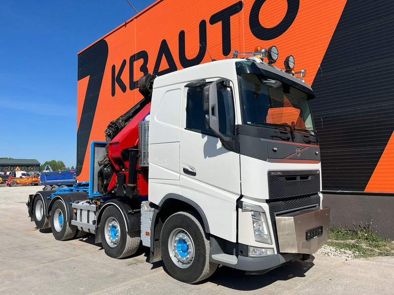 Volvo FH 500 8x2*4 HMF 6020 OK6 / JIB FJ1200 K6 / WINCH - شاحنات مسطحة, شاحنة كرين: صورة 4 Volvo FH 500 8x2*4 HMF 6020 OK6 / JIB FJ1200 K6 / WINCH - شاحنات مسطحة, شاحنة كرين: صورة 4