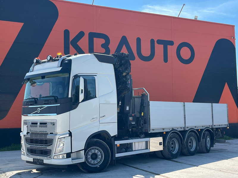 Volvo FH 500 8x4*4 HIAB 408E-6 + JIB / PLATFORM L=6434 mm - شاحنات مسطحة, شاحنة كرين: صورة 2 Volvo FH 500 8x4*4 HIAB 408E-6 + JIB / PLATFORM L=6434 mm - شاحنات مسطحة, شاحنة كرين: صورة 2