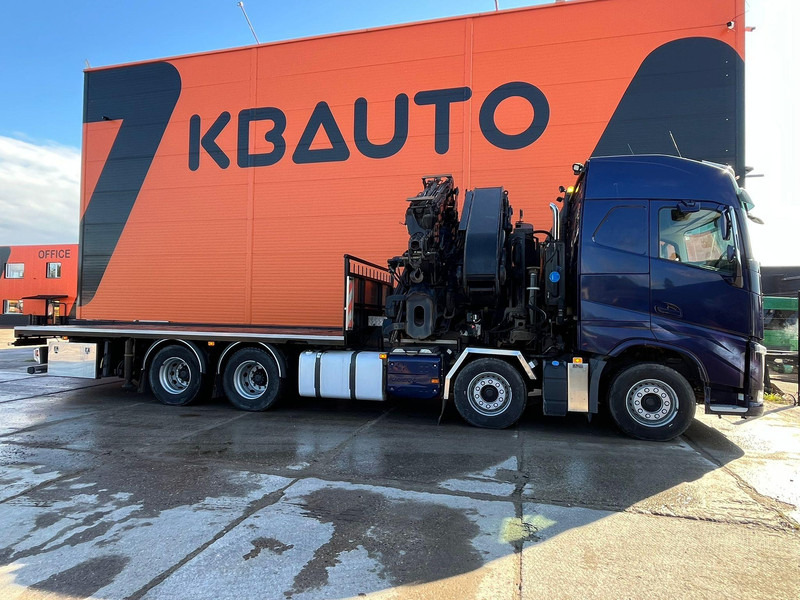 Volvo FH 500 8x4 EFFER 1405 6s + JIB + WINCH / PLATFORM EXTENDABLE L=6206 - 8226mm - شاحنات مسطحة, شاحنة كرين: صورة 5 Volvo FH 500 8x4 EFFER 1405 6s + JIB + WINCH / PLATFORM EXTENDABLE L=6206 - 8226mm - شاحنات مسطحة, شاحنة كرين: صورة 5