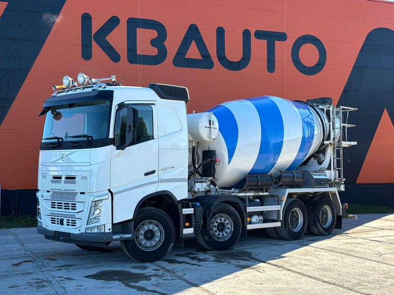 Volvo FH 500 8x4 INTERMIX 10 m3 + CHUTE / TANDEM AXLE LIFT - شاحنة خلاطة خرسانة: صورة 1 Volvo FH 500 8x4 INTERMIX 10 m3 + CHUTE / TANDEM AXLE LIFT - شاحنة خلاطة خرسانة: صورة 1