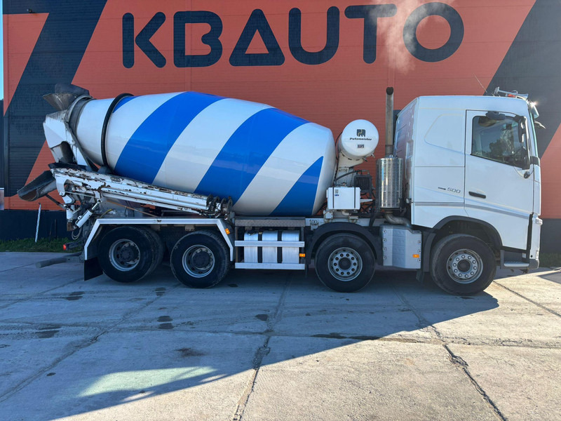 Volvo FH 500 8x4 INTERMIX 10 m3 + CHUTE / TANDEM AXLE LIFT - شاحنة خلاطة خرسانة: صورة 4 Volvo FH 500 8x4 INTERMIX 10 m3 + CHUTE / TANDEM AXLE LIFT - شاحنة خلاطة خرسانة: صورة 4
