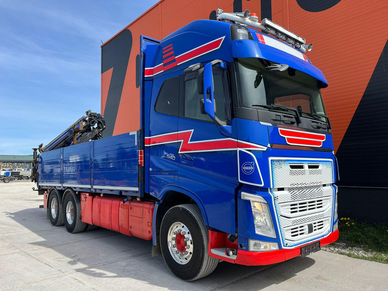 Volvo FH 540 6x4 PK26002 + JIB / PLATFORM L=6424 mm - شاحنات مسطحة, شاحنة كرين: صورة 4 Volvo FH 540 6x4 PK26002 + JIB / PLATFORM L=6424 mm - شاحنات مسطحة, شاحنة كرين: صورة 4