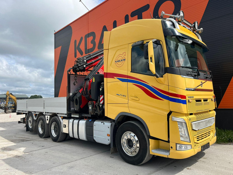 Volvo FH 540 8x4*4 FASSI F710RA2.26 + JIB / PLATFORM L=6314 mm - شاحنات مسطحة, شاحنة كرين: صورة 3 Volvo FH 540 8x4*4 FASSI F710RA2.26 + JIB / PLATFORM L=6314 mm - شاحنات مسطحة, شاحنة كرين: صورة 3