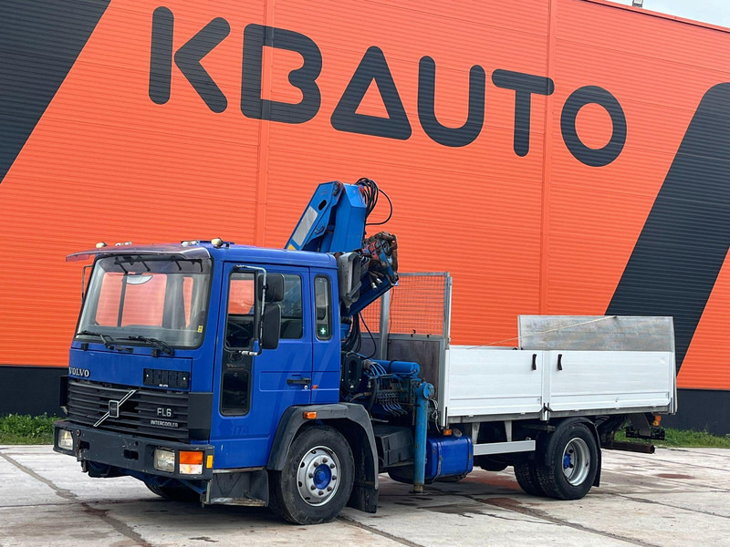 Volvo FL 608 4x2 PK 8200 / BOX L=4249 mm - شاحنات مسطحة, شاحنة كرين: صورة 2 Volvo FL 608 4x2 PK 8200 / BOX L=4249 mm - شاحنات مسطحة, شاحنة كرين: صورة 2