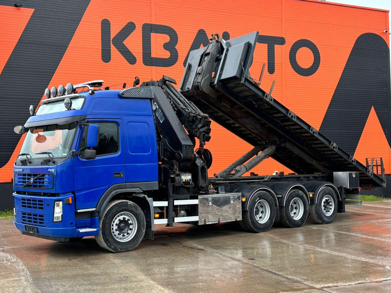 Volvo FM 12 460 8x4*4 HIAB 422 E-5 HIPRO+JIB / HOOK LIFT 20 ton / L=5600 mm / PLATFORM - شاحنة ذات خطاف, شاحنة كرين: صورة 2 Volvo FM 12 460 8x4*4 HIAB 422 E-5 HIPRO+JIB / HOOK LIFT 20 ton / L=5600 mm / PLATFORM - شاحنة ذات خطاف, شاحنة كرين: صورة 2