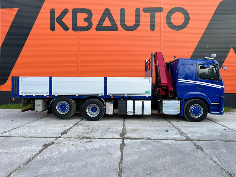Volvo FM 450 6x4*4 HYDRODRIVE HMF 1820-K5 / 1267 PTO HOURS / PLATFORM L=6240-7240 mm EXTENDABLE - شاحنات مسطحة, شاحنة كرين: صورة 5 Volvo FM 450 6x4*4 HYDRODRIVE HMF 1820-K5 / 1267 PTO HOURS / PLATFORM L=6240-7240 mm EXTENDABLE - شاحنات مسطحة, شاحنة كرين: صورة 5