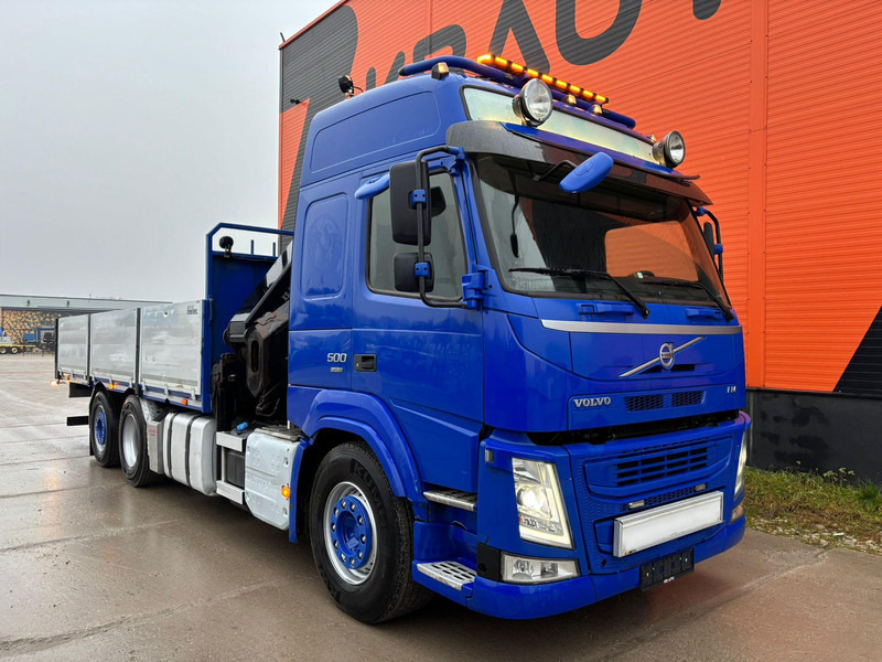 Volvo FM 500 6x2*4 HIAB 244E-6 / PLATFORM L=6310 mm - شاحنات مسطحة, شاحنة كرين: صورة 4 Volvo FM 500 6x2*4 HIAB 244E-6 / PLATFORM L=6310 mm - شاحنات مسطحة, شاحنة كرين: صورة 4
