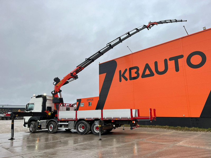 وحدة جر Volvo FM 500 8x2*6 COMBI / EXTENDABLE PLATFORM + TRACTOR / PK65002 + JIB + WINCH / PLATFORM L=6498 mm: صورة 8