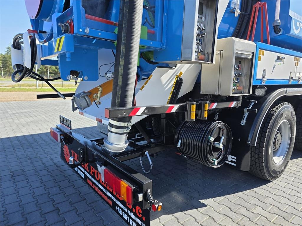 شاحنة الشفط DAF WUKO KROLL 2 x URACA KOMBI FOR SEWER CLEANING: صورة 19