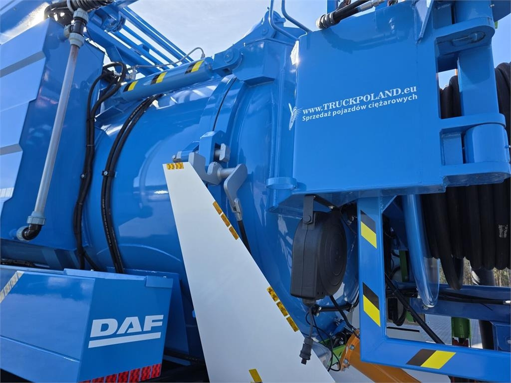 شاحنة الشفط DAF WUKO KROLL 2 x URACA KOMBI FOR SEWER CLEANING: صورة 16