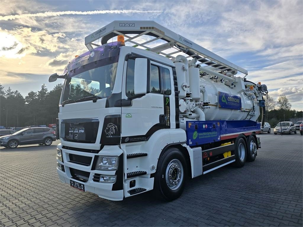 MAN ASSMANN ADR KOMBI FOR CLEANING CANALS WUKO - شاحنة الشفط: صورة 3 MAN ASSMANN ADR KOMBI FOR CLEANING CANALS WUKO - شاحنة الشفط: صورة 3