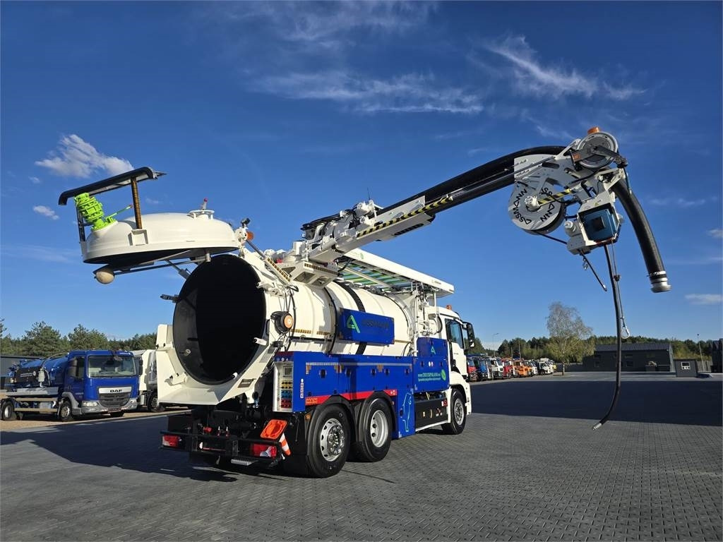 MAN ASSMANN ADR KOMBI FOR CLEANING CANALS WUKO - شاحنة الشفط: صورة 1 MAN ASSMANN ADR KOMBI FOR CLEANING CANALS WUKO - شاحنة الشفط: صورة 1