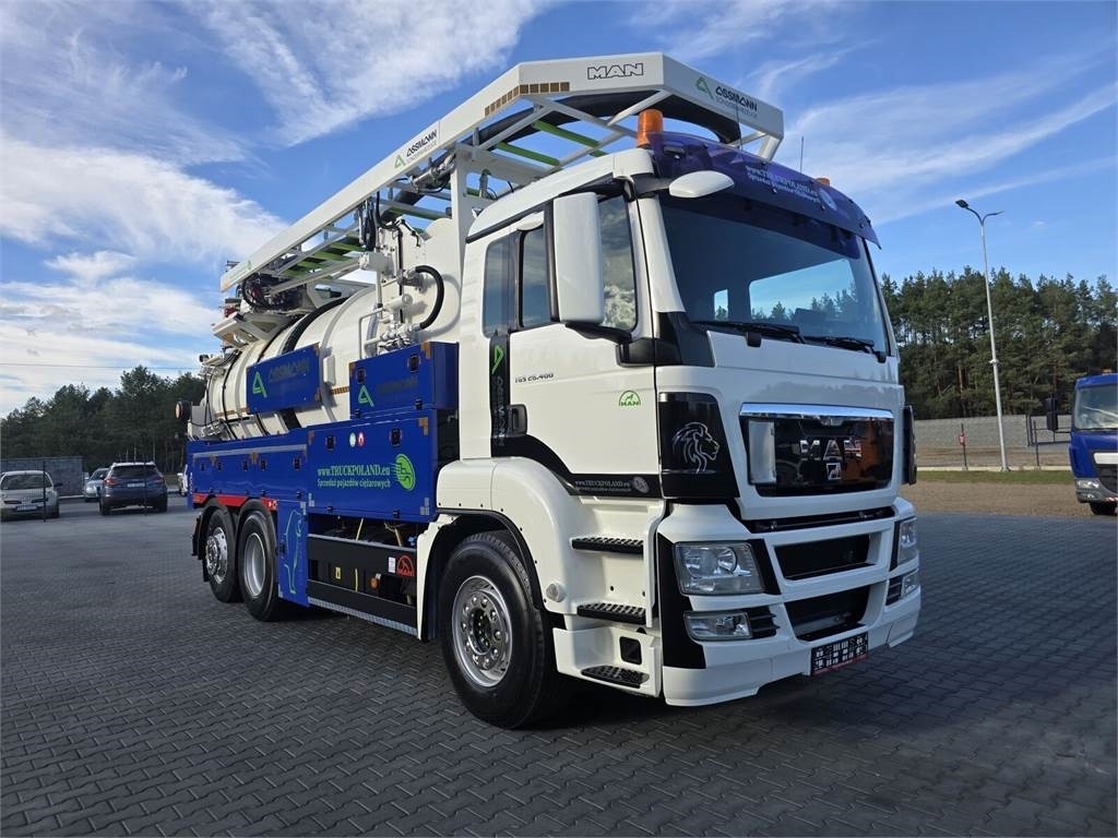 MAN ASSMANN ADR KOMBI FOR CLEANING CANALS WUKO - شاحنة الشفط: صورة 2 MAN ASSMANN ADR KOMBI FOR CLEANING CANALS WUKO - شاحنة الشفط: صورة 2