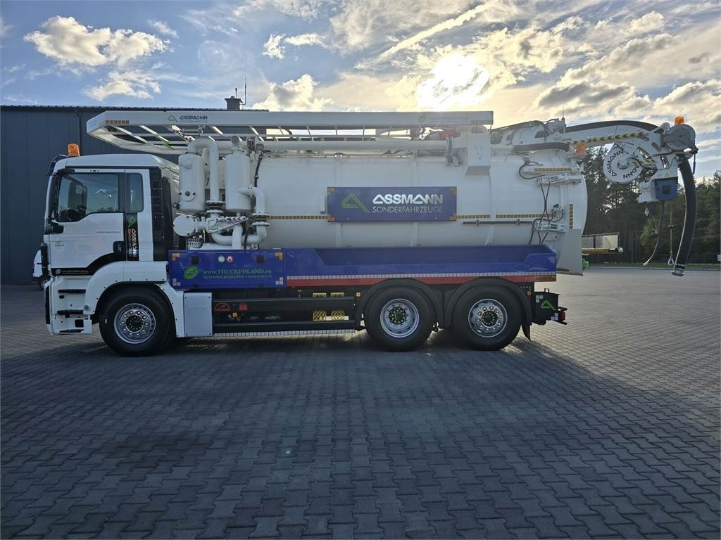 MAN ASSMANN ADR KOMBI FOR CLEANING CANALS WUKO - شاحنة الشفط: صورة 4 MAN ASSMANN ADR KOMBI FOR CLEANING CANALS WUKO - شاحنة الشفط: صورة 4