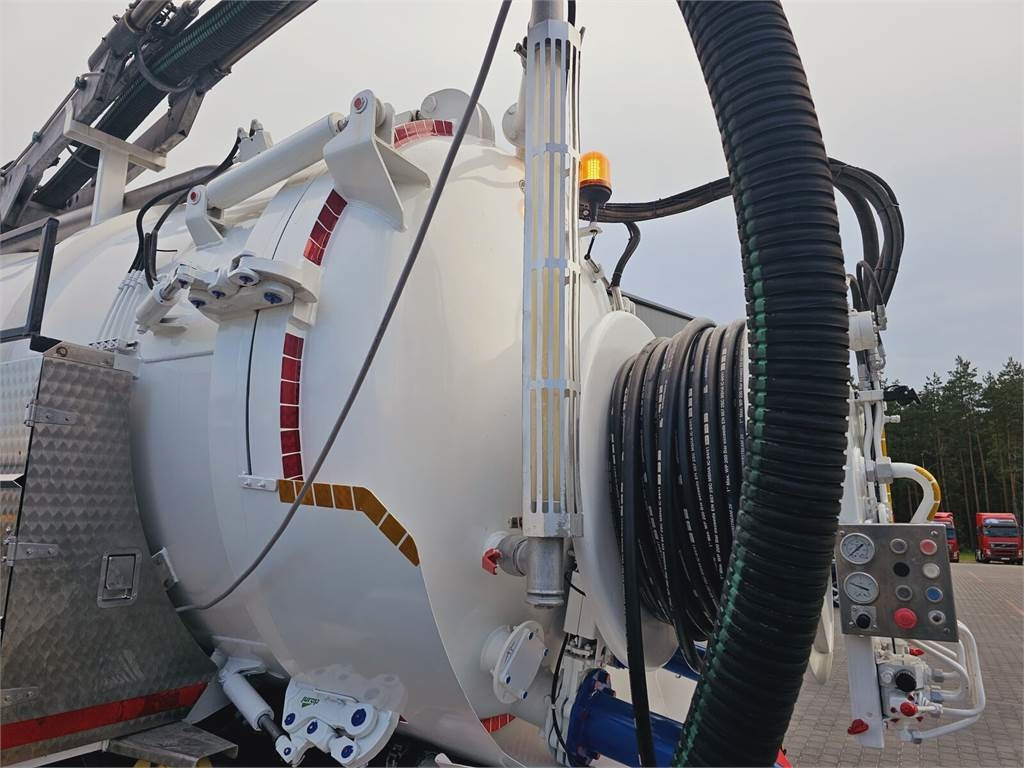 شاحنة الشفط MAN JUROP VJC9 / 5 2010 WUKO for collecting liquid was: صورة 15