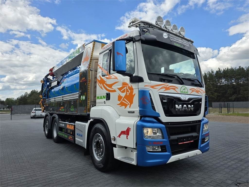 MAN WUKO KAISER EUR-MARK PKL 7.9 FOR CLEANING SEWAGE E - شاحنة الشفط: صورة 2 MAN WUKO KAISER EUR-MARK PKL 7.9 FOR CLEANING SEWAGE E - شاحنة الشفط: صورة 2
