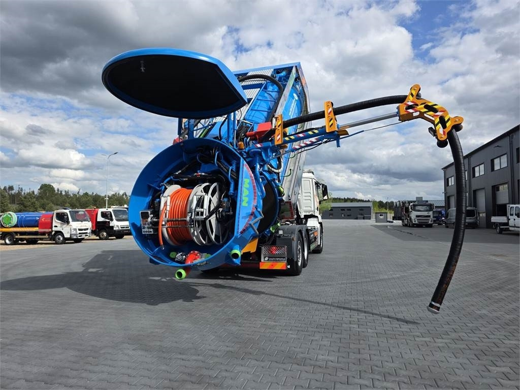 MAN WUKO KAISER EUR-MARK PKL 7.9 FOR CLEANING SEWAGE E - شاحنة الشفط: صورة 1 MAN WUKO KAISER EUR-MARK PKL 7.9 FOR CLEANING SEWAGE E - شاحنة الشفط: صورة 1